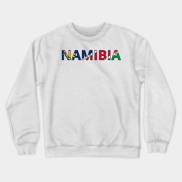 Drapeau  Namibia Crewneck Sweatshirt by Pixelforma